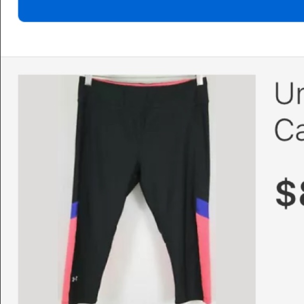 Under armour women capri